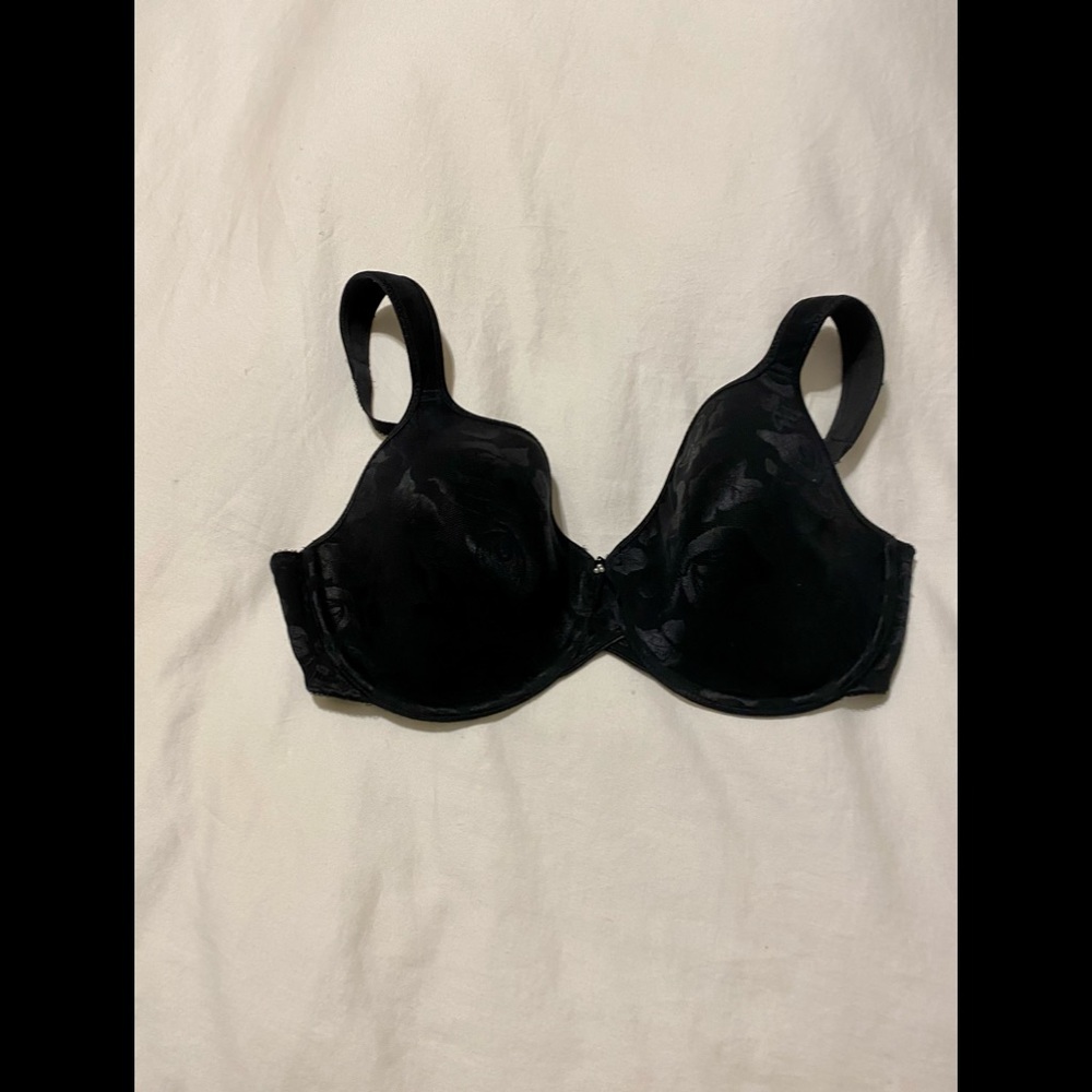 Warcoal black underwire bra 34DDD